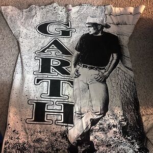 Garth Graphic Black and White Men's Shirt